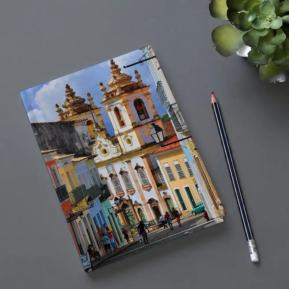 Pelourinho Historic District Salvador Brazil Street – Notebooks