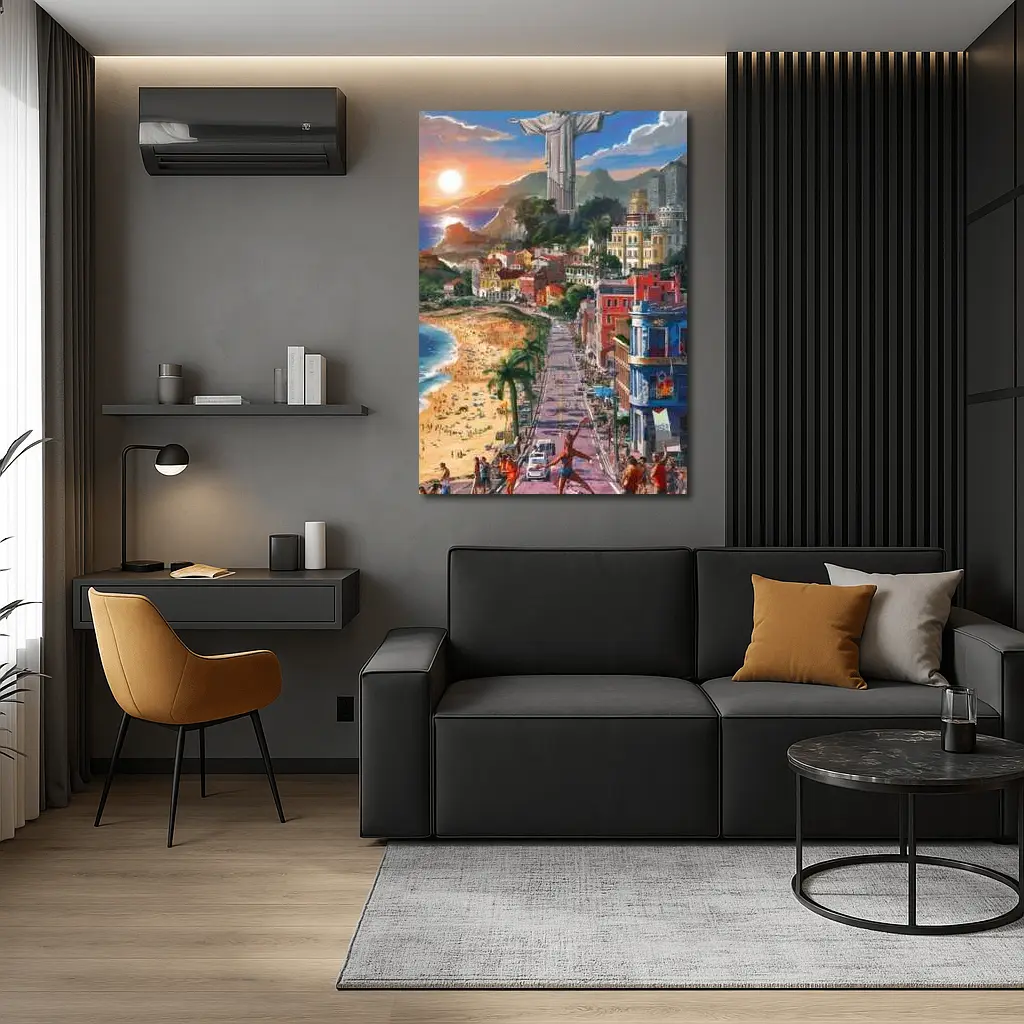 Christ the Redeemer Rio de Janeiro City Art – Wall Art