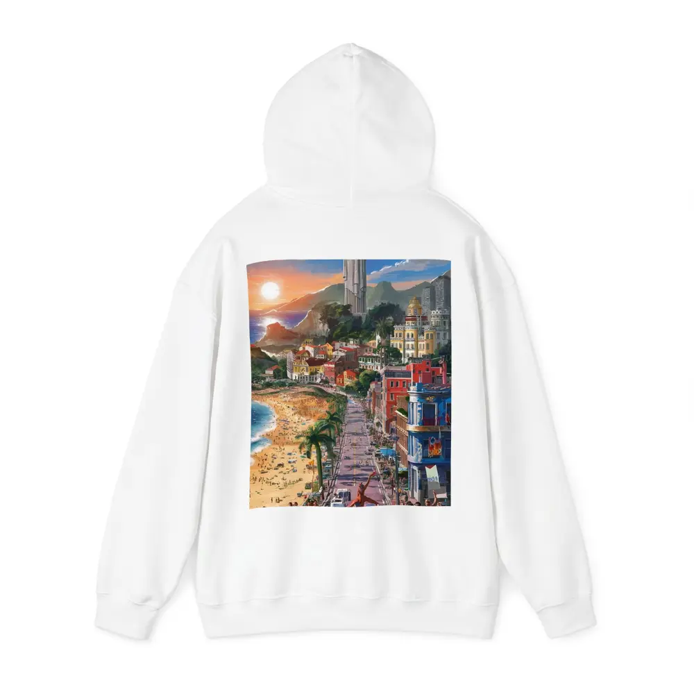 Christ the Redeemer Rio de Janeiro City Art – Hoodies