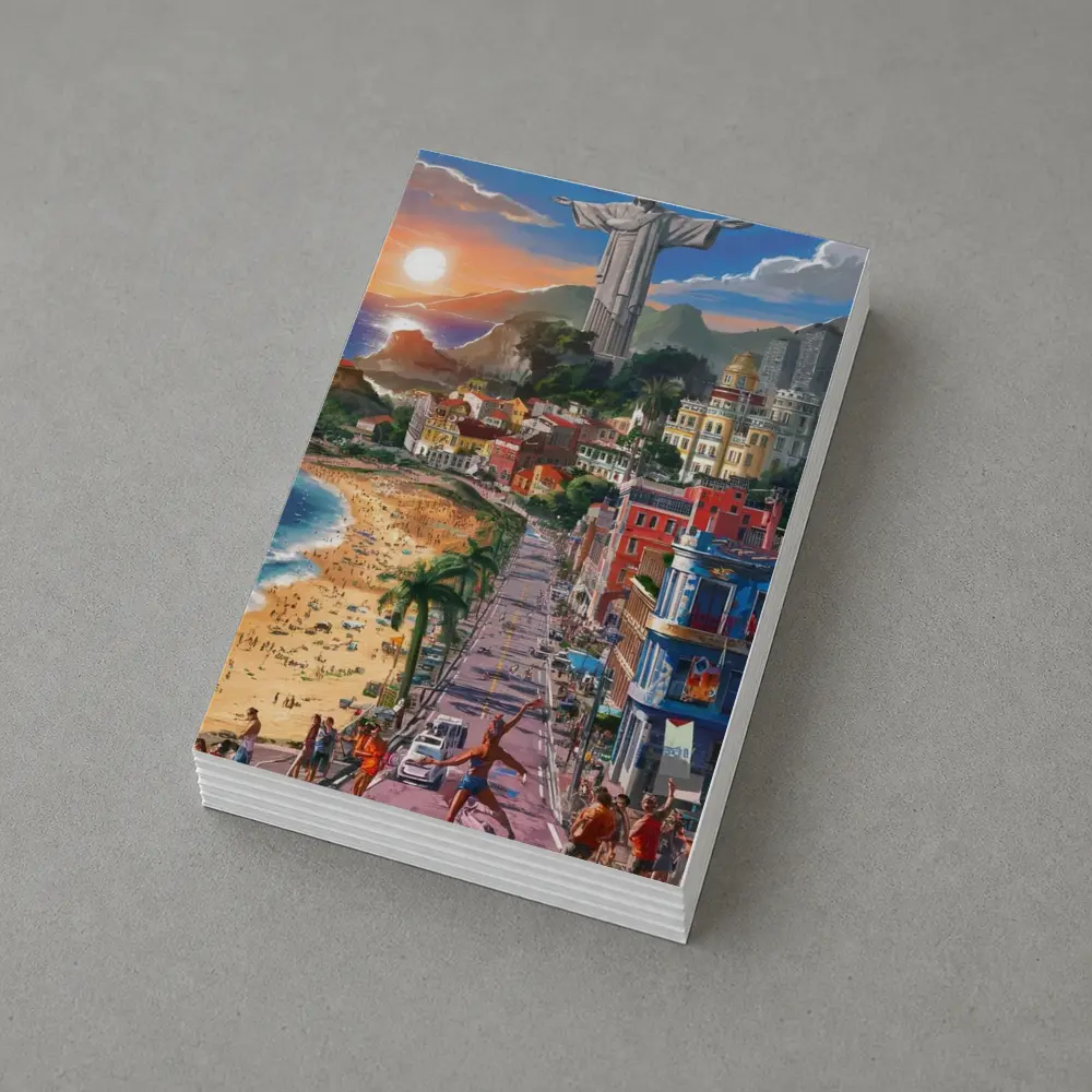 Christ the Redeemer Rio de Janeiro City Art – Postcards