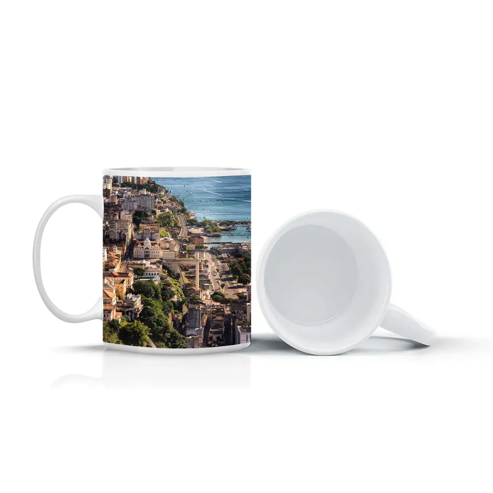 Salvador Bahia Aerial Coastal City View – Mugs