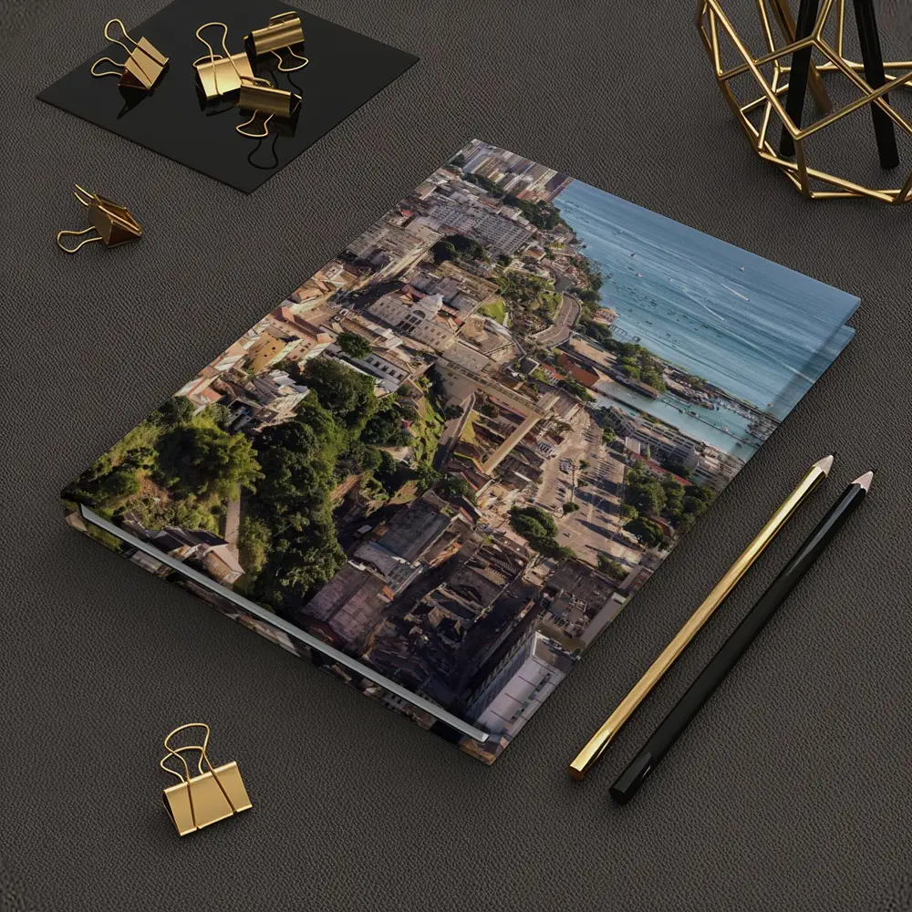 Salvador Bahia Aerial Coastal City View – Notebooks