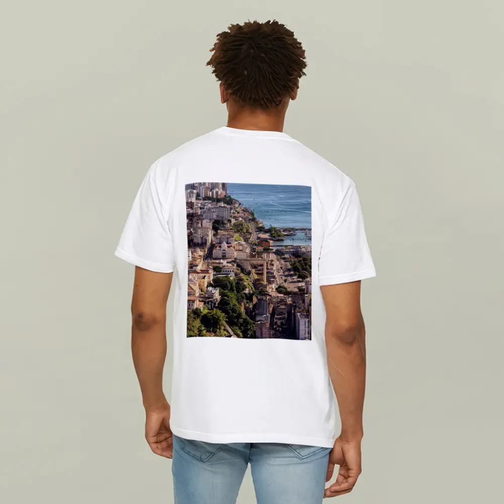 Salvador Bahia Aerial Coastal City View – T-Shirts