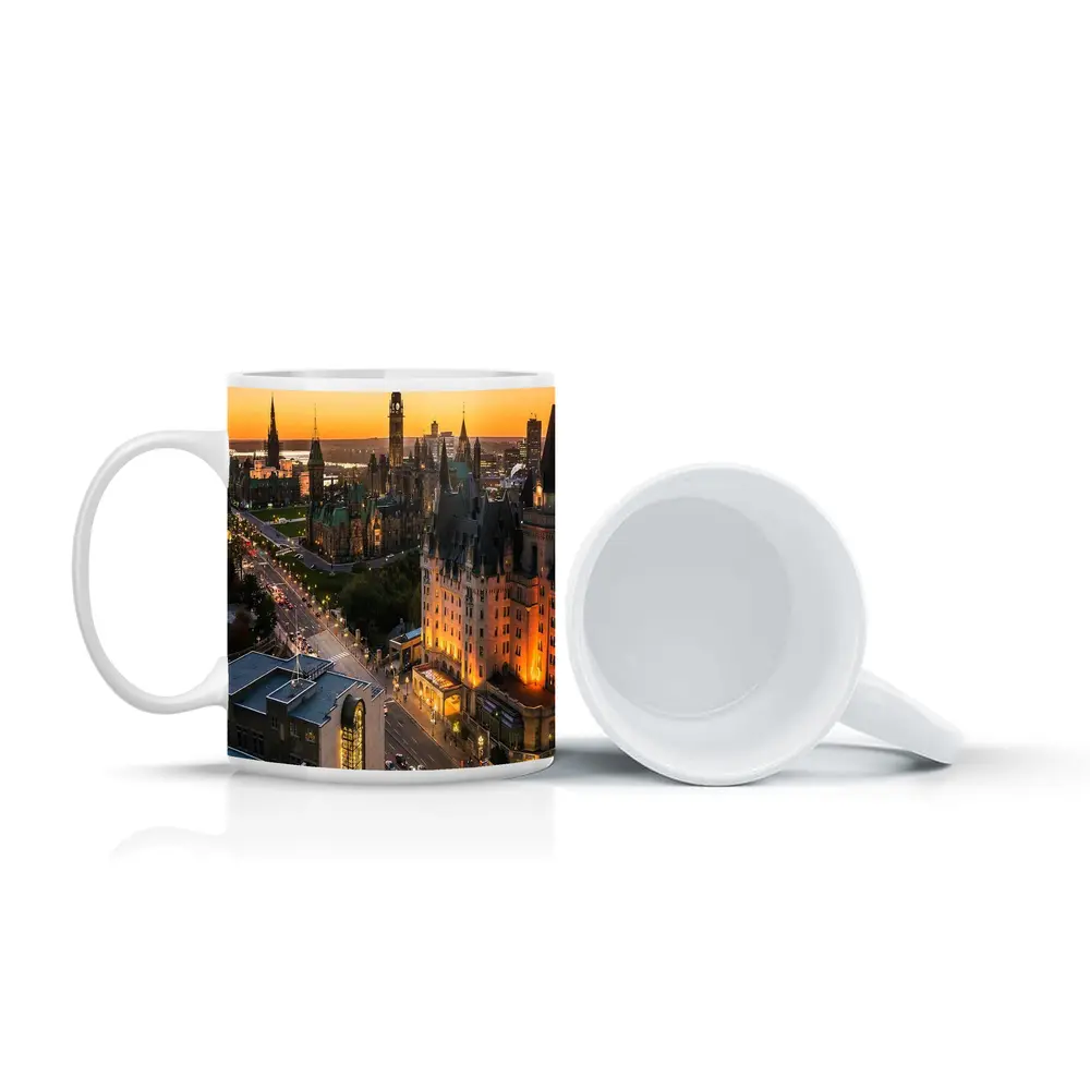 Ottawa Parliament Hill Golden Sunset Cityscape – Mugs