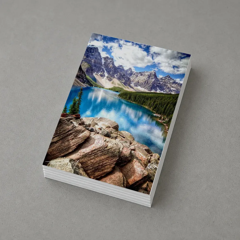 Moraine Lake Rocky Mountains Canada Blue Water – Postcards