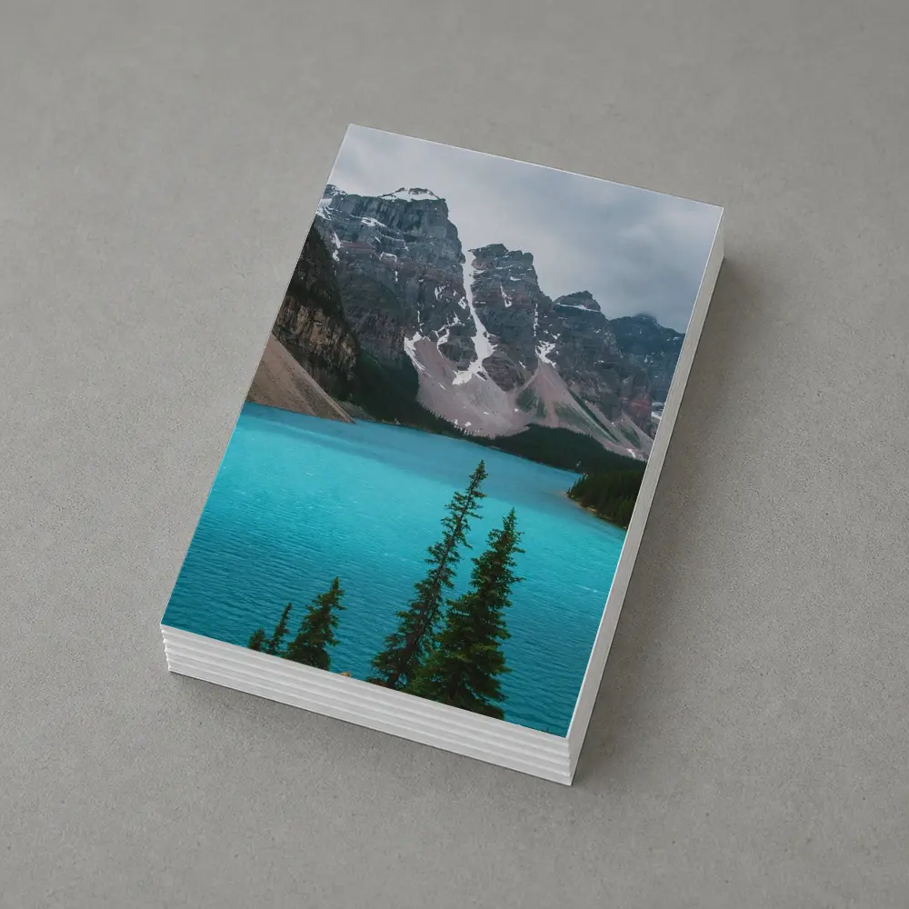 Moraine Lake Turquoise Water Rocky Mountains – Postcards