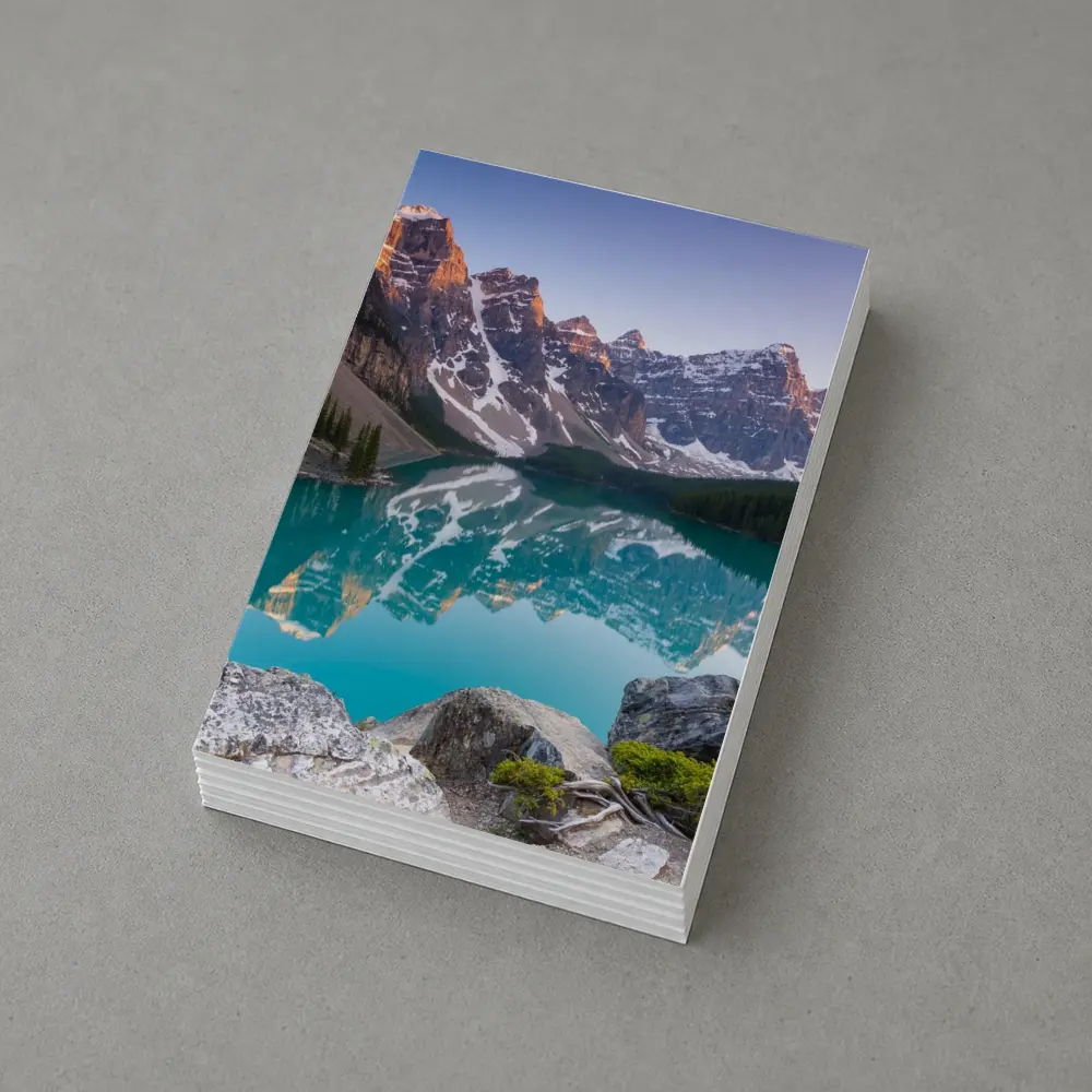Moraine Lake Turquoise Water Rocky Mountains – Postcards