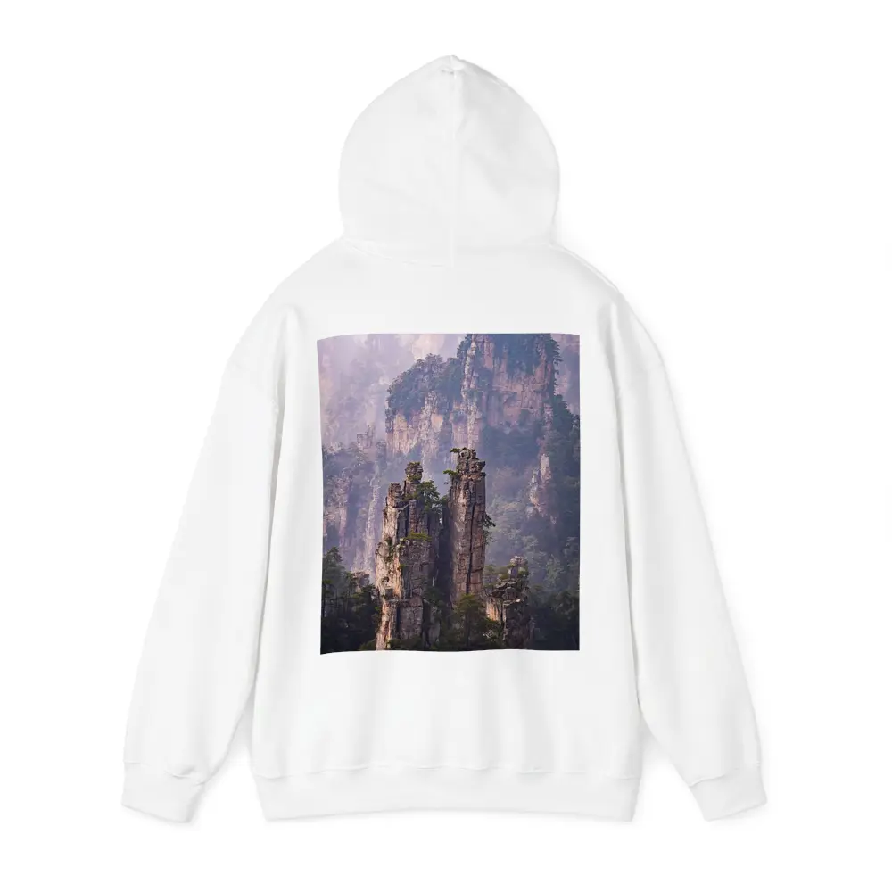 Zhangjiajie Stone Pillars Misty Mountain Forest – Hoodies