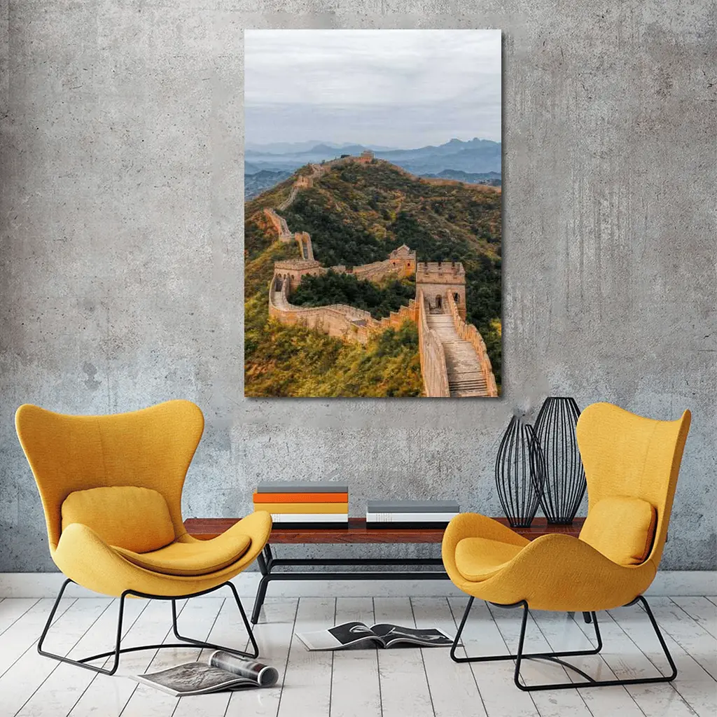 Great Wall of China Mountain Landscape – Wall Art