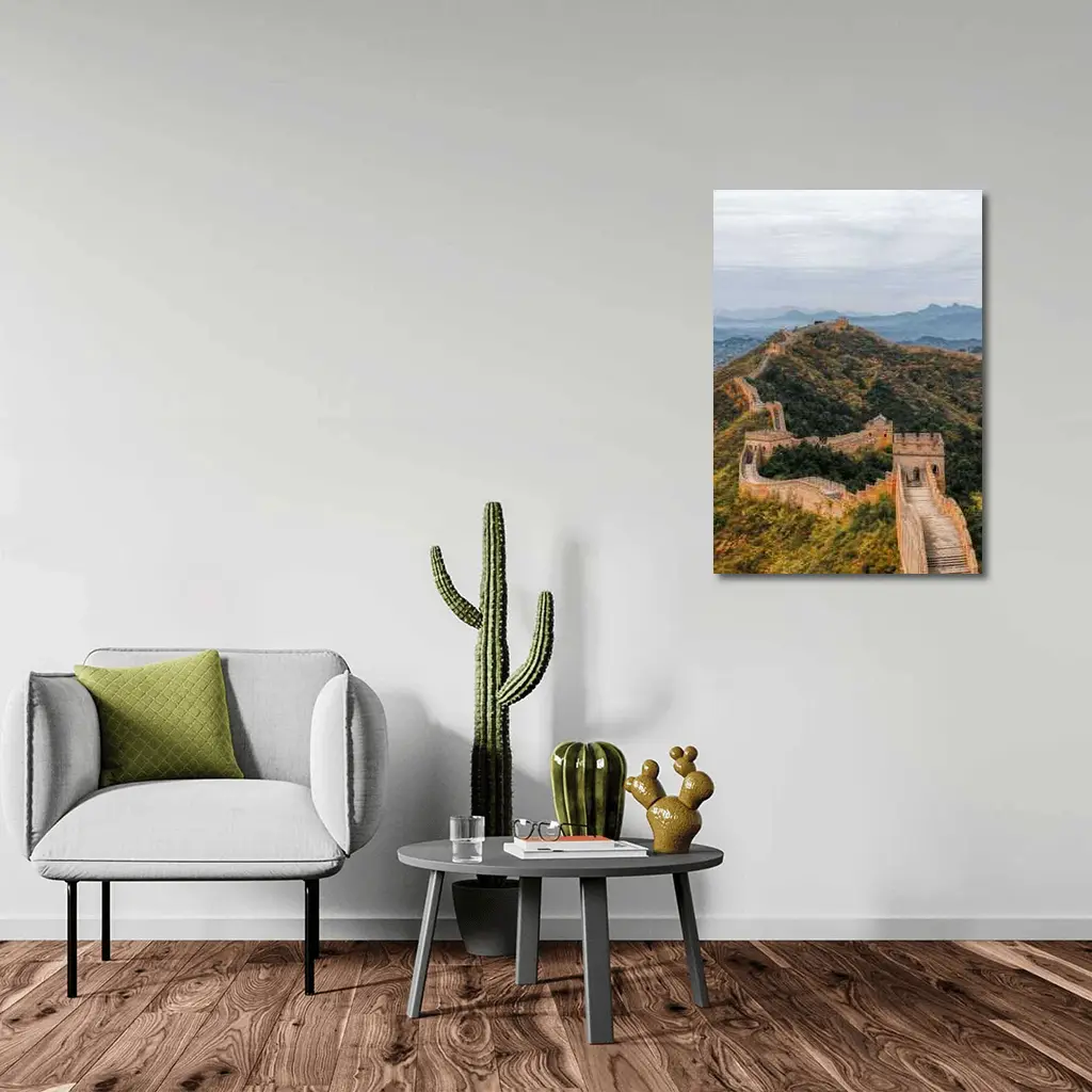 Great Wall of China Mountain Landscape – Wall Art