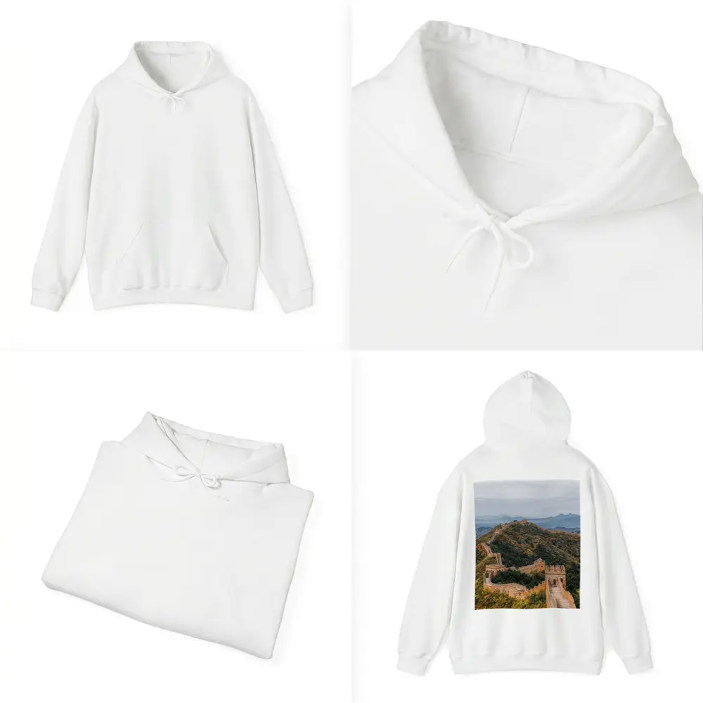 Great Wall of China Mountain Landscape – Hoodies