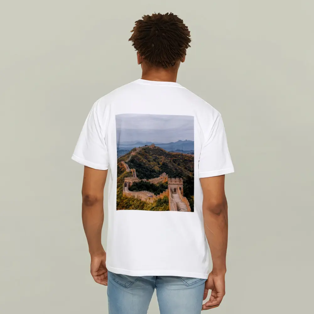 Great Wall of China Mountain Landscape – T-Shirts