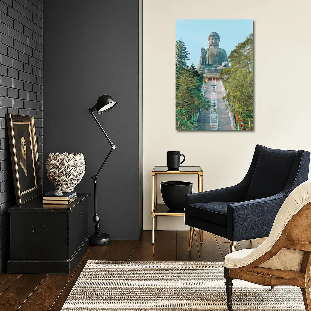 Tian Tan Buddha Statue Hong Kong – Wall Art
