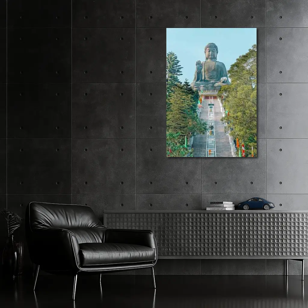Tian Tan Buddha Statue Hong Kong – Wall Art