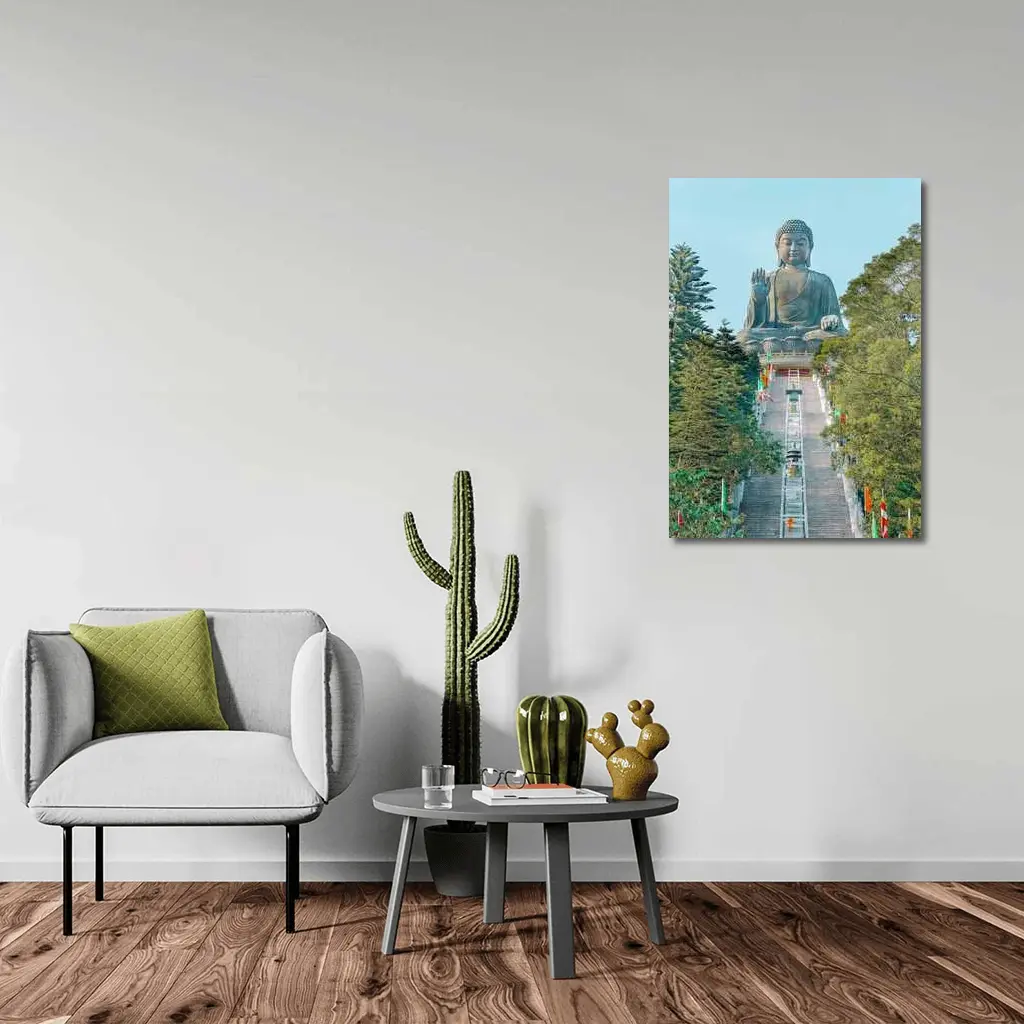 Tian Tan Buddha Statue Hong Kong – Wall Art