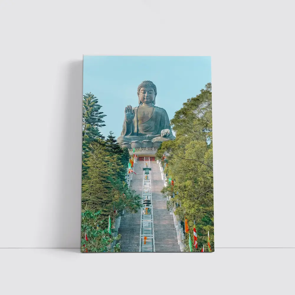 Tian Tan Buddha Statue Hong Kong – Wall Art