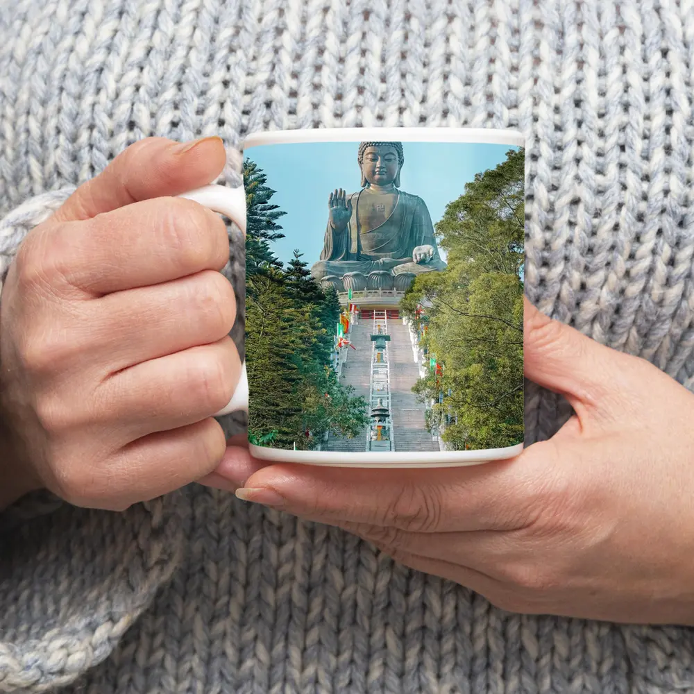 Tian Tan Buddha Statue Hong Kong – Mugs