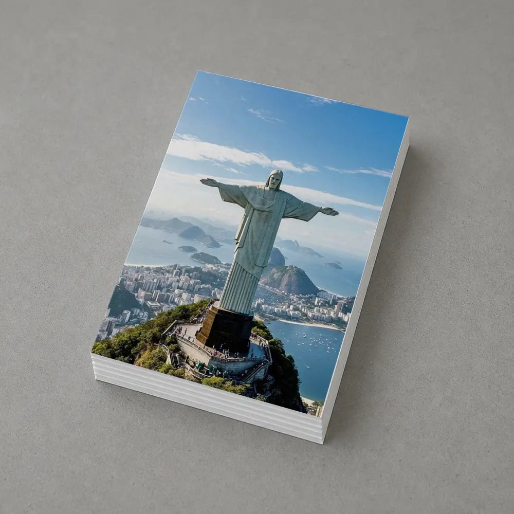 Christ the Redeemer Rio de Janeiro City View – Postcards