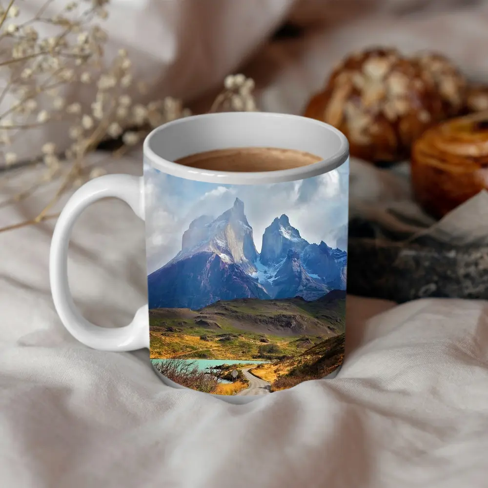 Torres del Paine Peaks Road Patagonia Chile – Mugs
