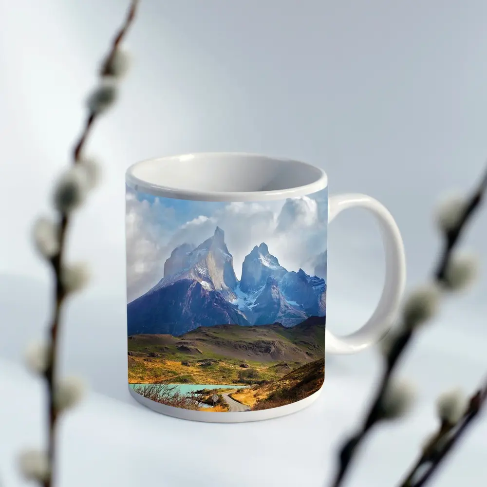 Torres del Paine Peaks Road Patagonia Chile – Mugs