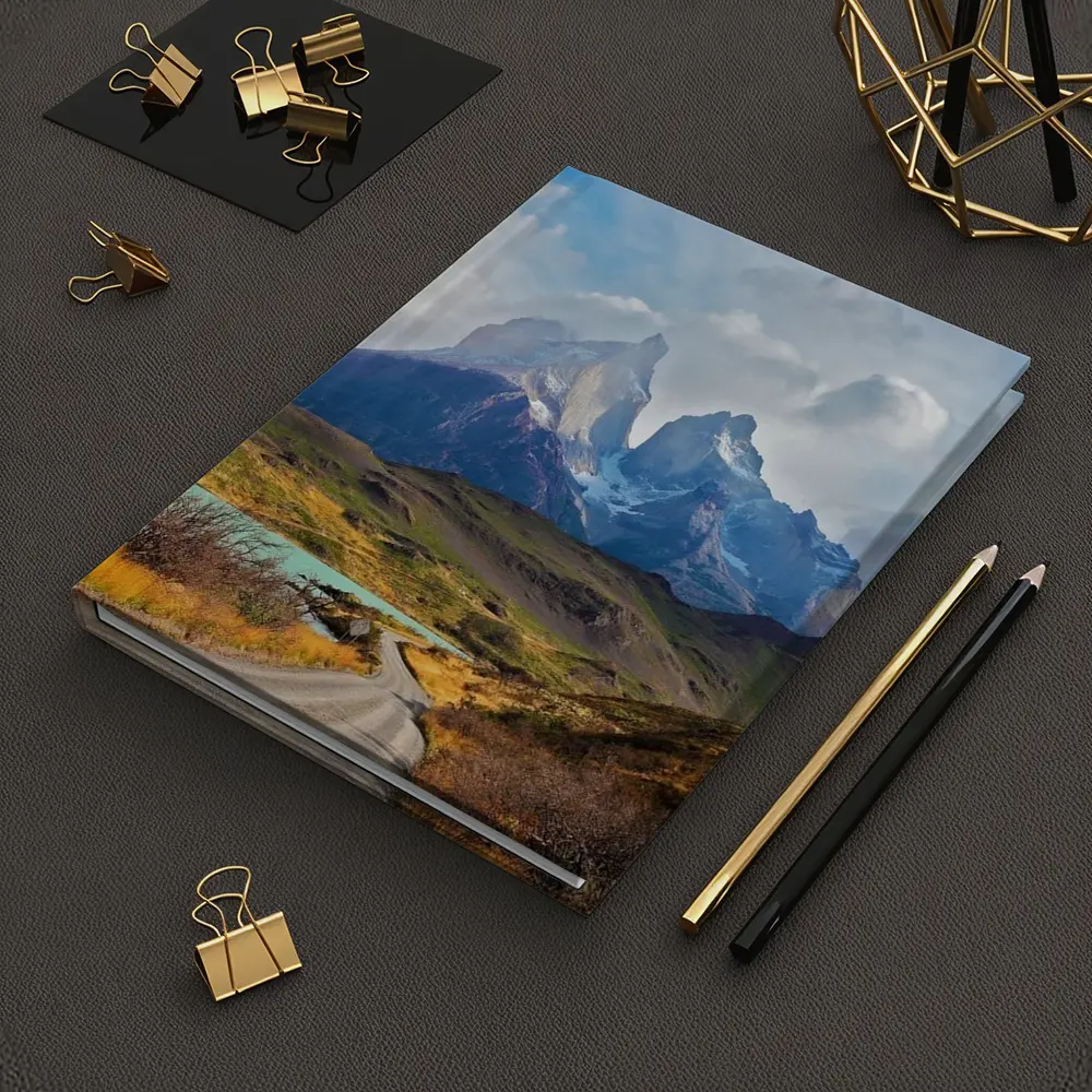 Torres del Paine Peaks Road Patagonia Chile – Notebooks