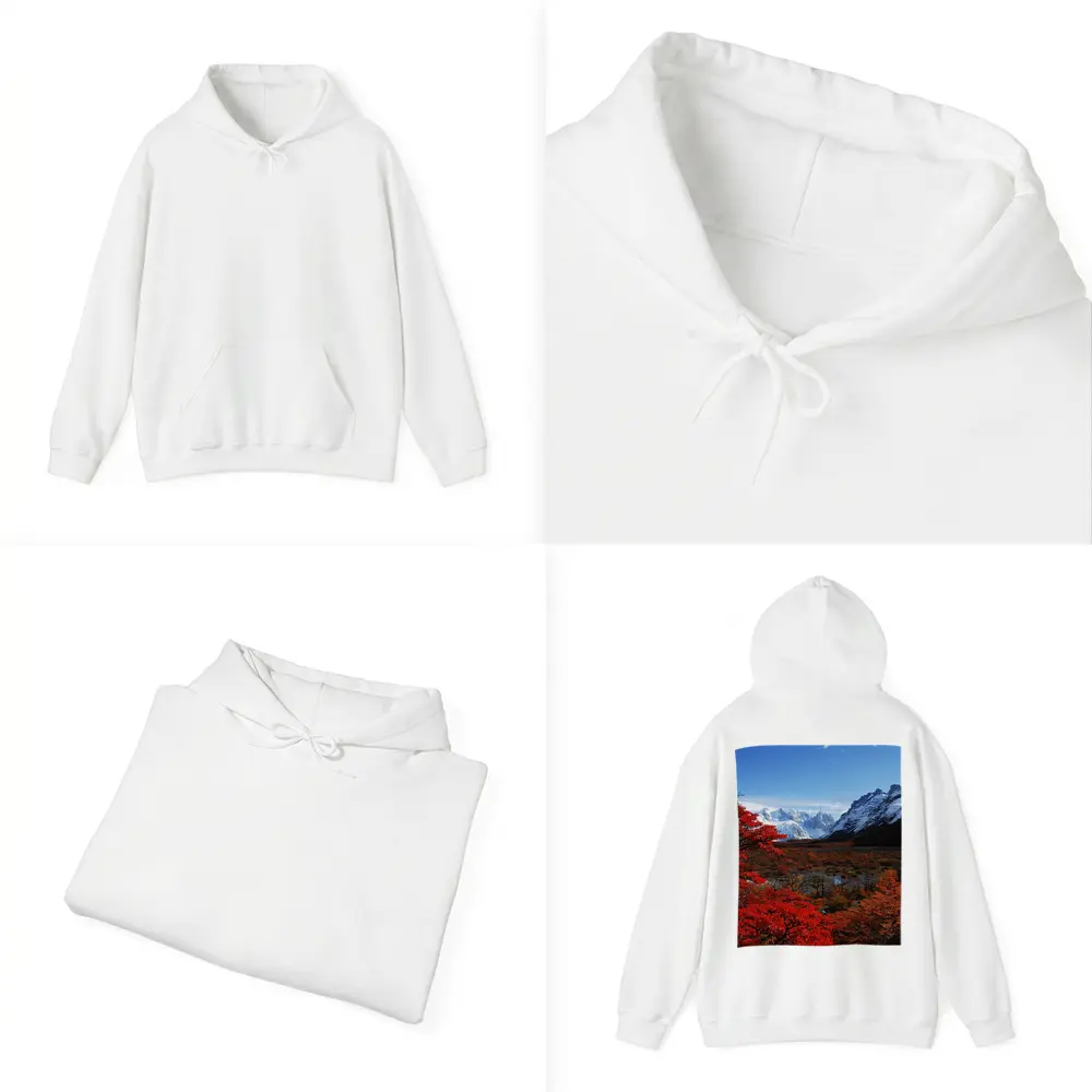 Cerro Torre Patagonia Red Autumn Trees – Hoodies