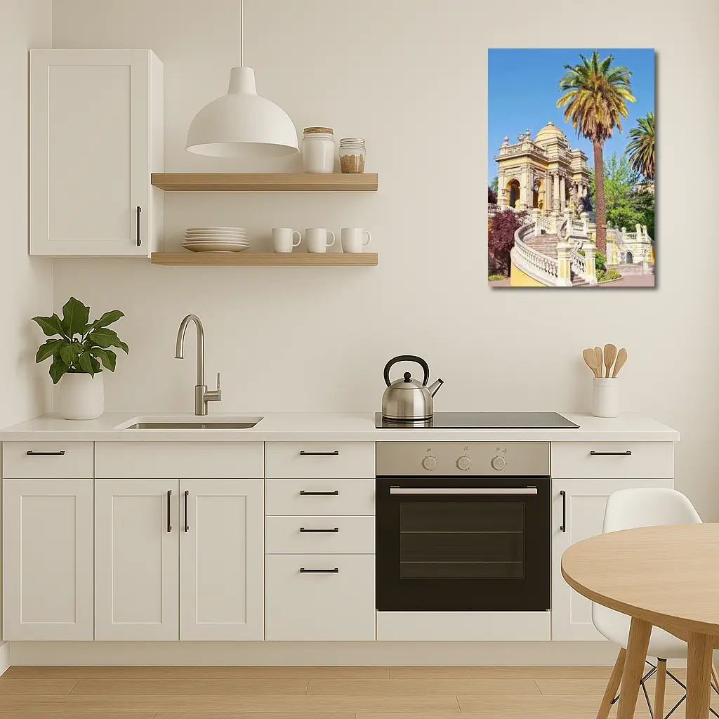 Cerro Santa Lucia Hill Santiago Chile Architecture – Wall Art