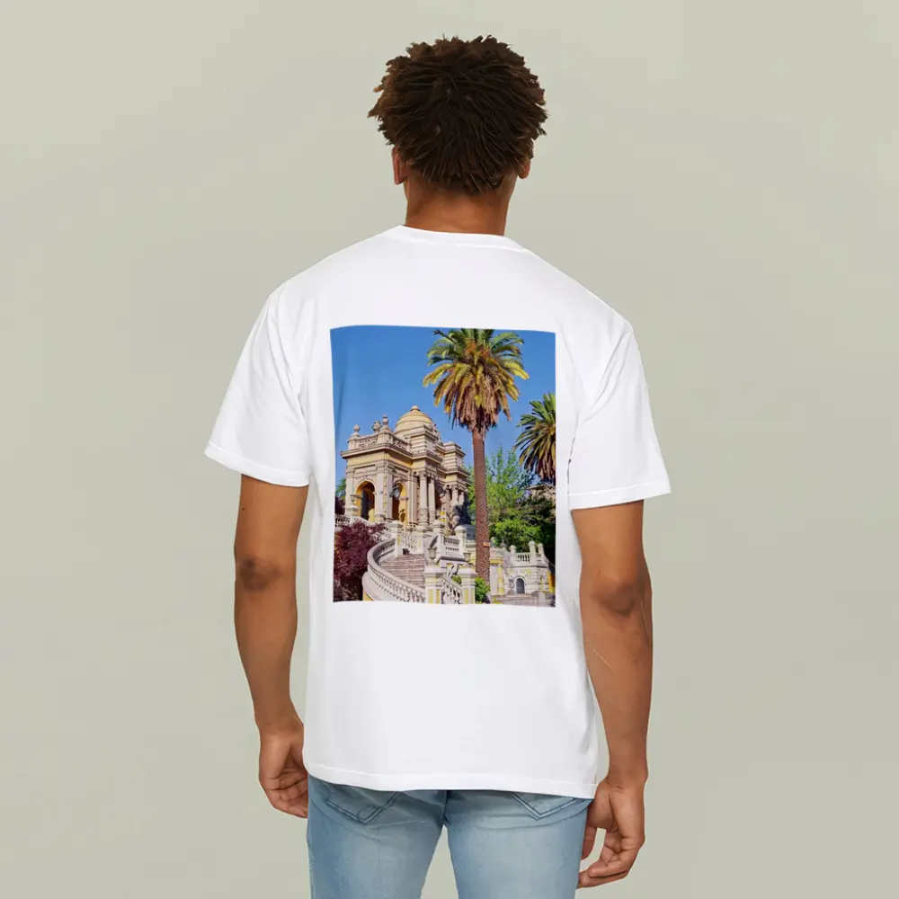 Cerro Santa Lucia Hill Santiago Chile Architecture – T-Shirts
