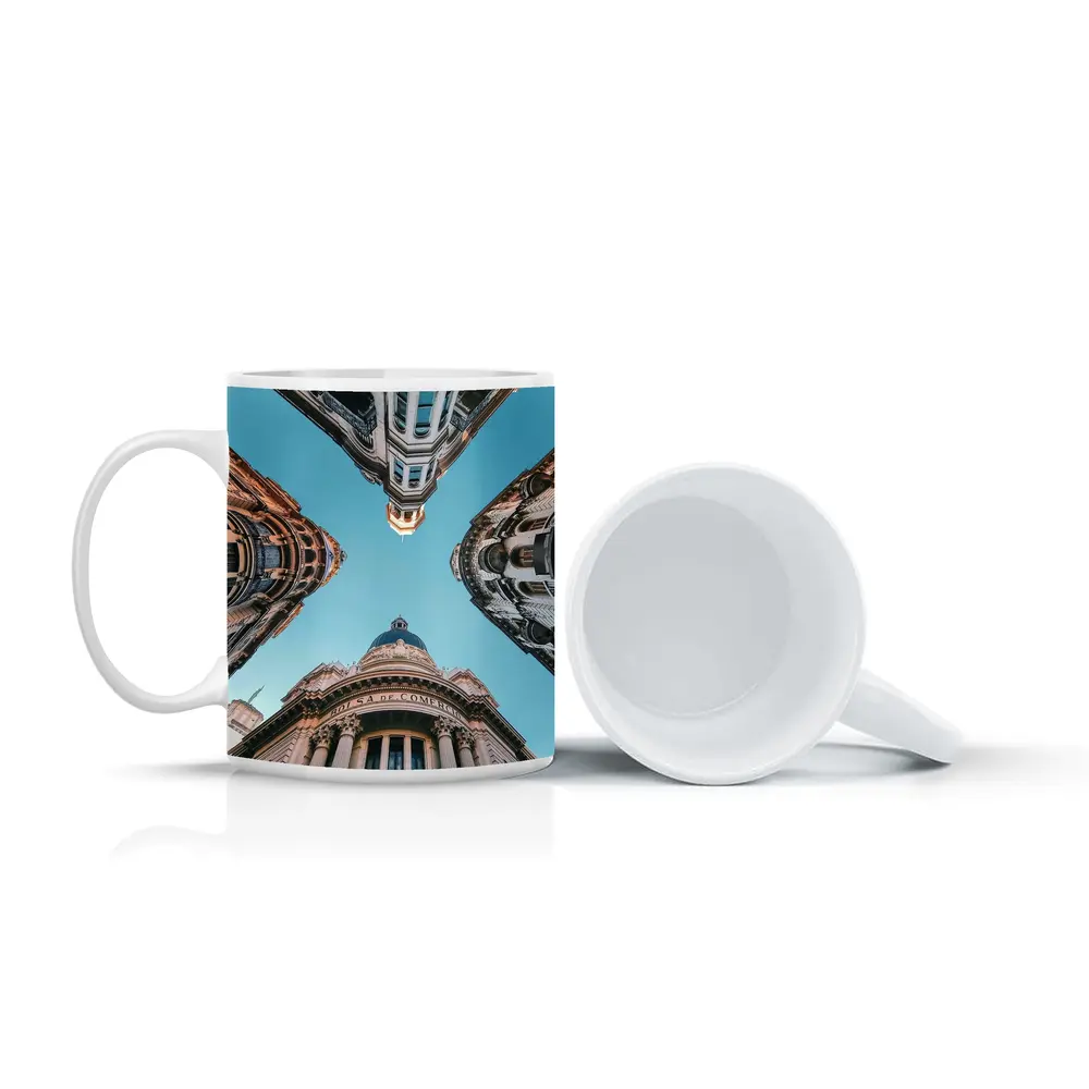 Bolsa de Comercio Buenos Aires Sky View – Mugs