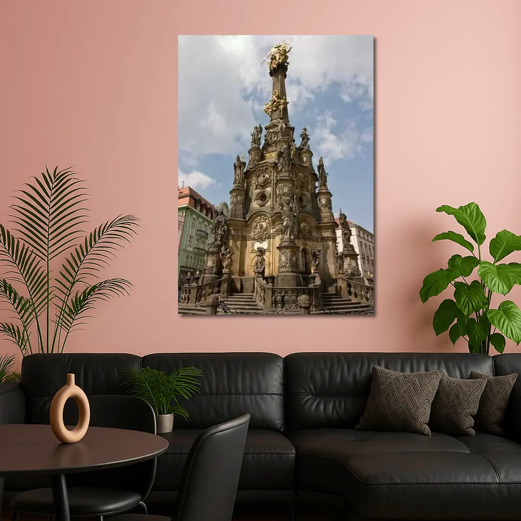 Holy Trinity Column Olomouc Czech Republic Baroque – Wall Art