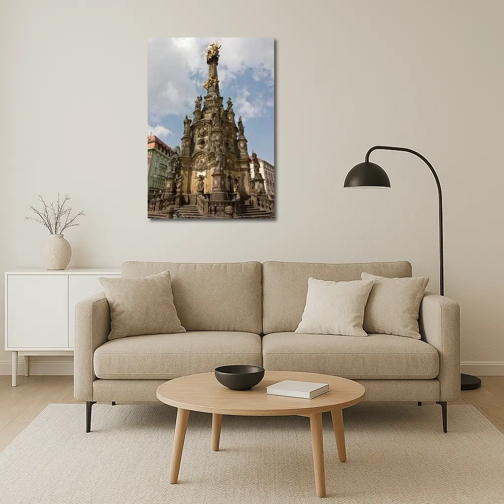 Holy Trinity Column Olomouc Czech Republic Baroque – Wall Art