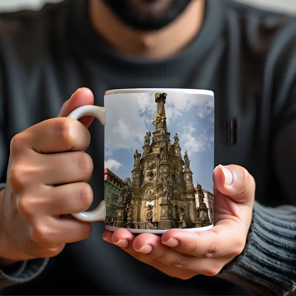 Holy Trinity Column Olomouc Czech Republic Baroque – Mugs