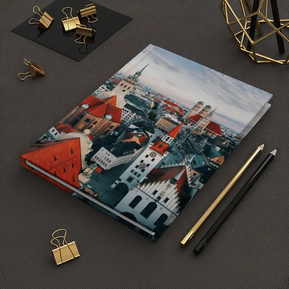 Munich Old Town Aerial View Bavaria Germany – Notebooks