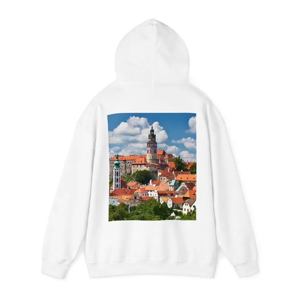 Cesky Krumlov Castle Tower Old Town – Hoodies