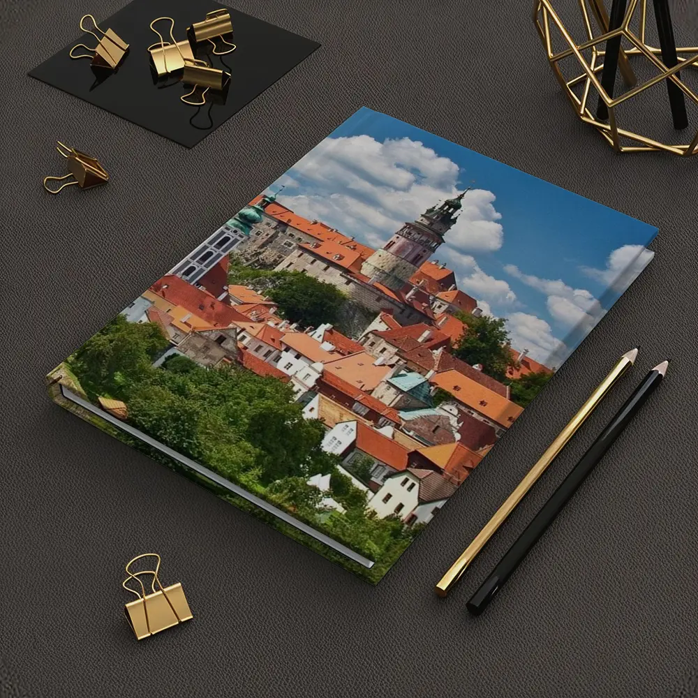 Cesky Krumlov Castle Tower Old Town – Notebooks