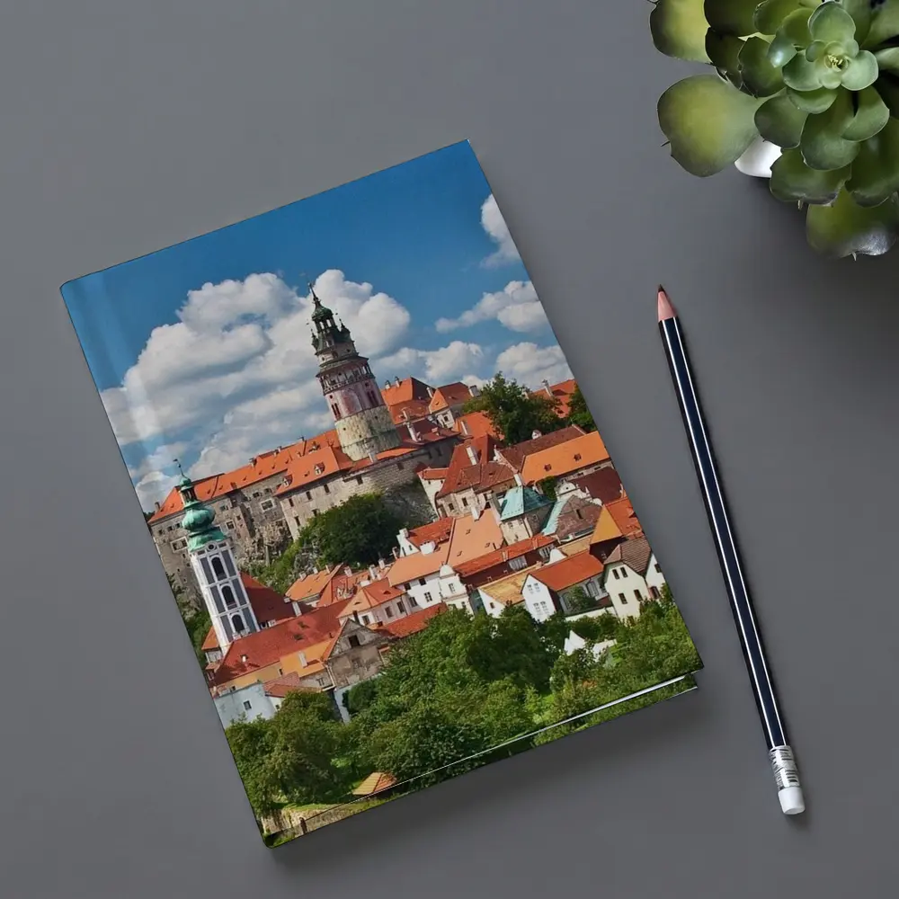 Cesky Krumlov Castle Tower Old Town – Notebooks