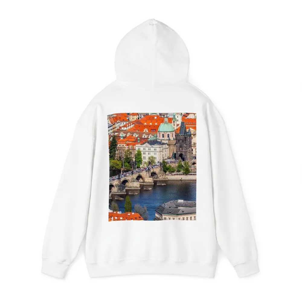 Prague Charles Bridge Vltava River Old Town – Hoodies