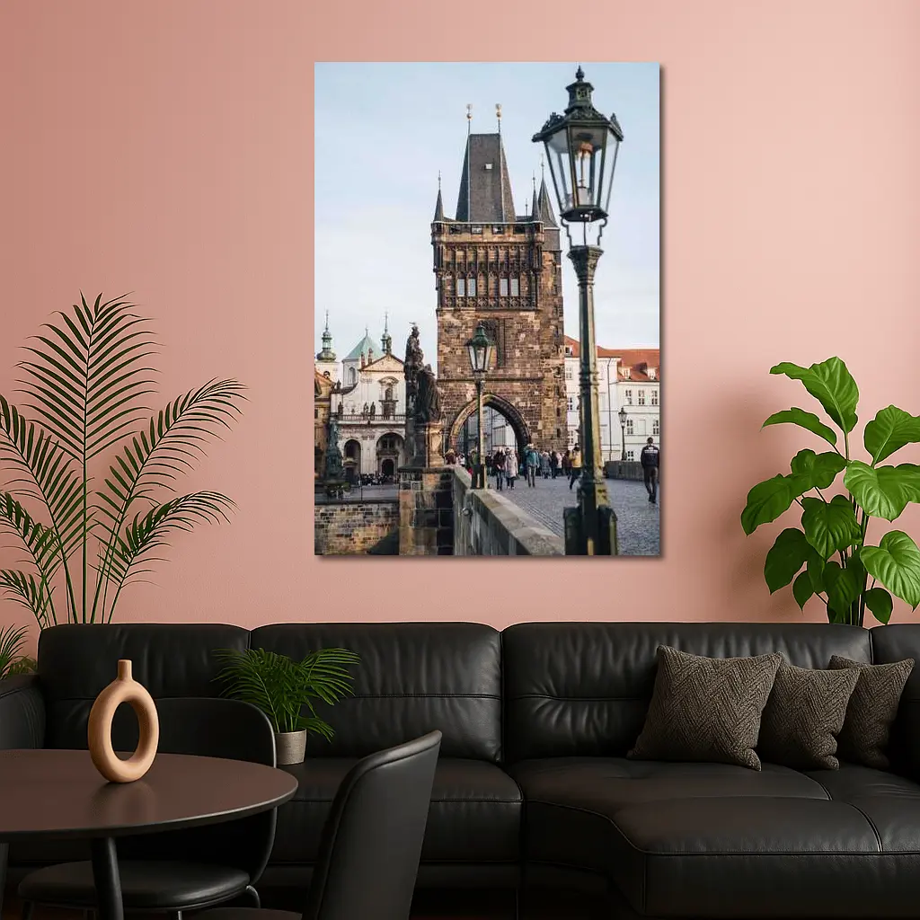 Charles Bridge Tower Prague Old City – Wall Art