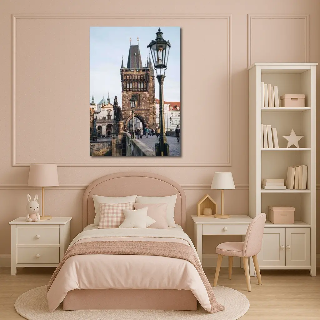 Charles Bridge Tower Prague Old City – Wall Art