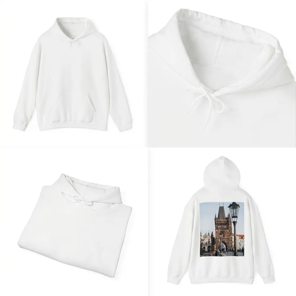 Charles Bridge Tower Prague Old City – Hoodies