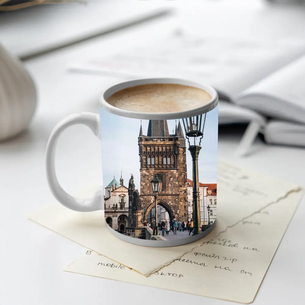 Charles Bridge Tower Prague Old City – Mugs