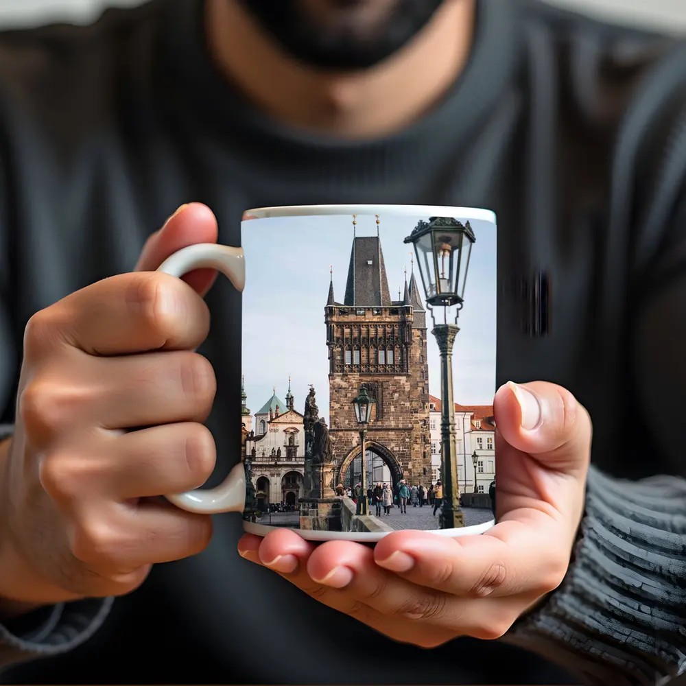 Charles Bridge Tower Prague Old City – Mugs