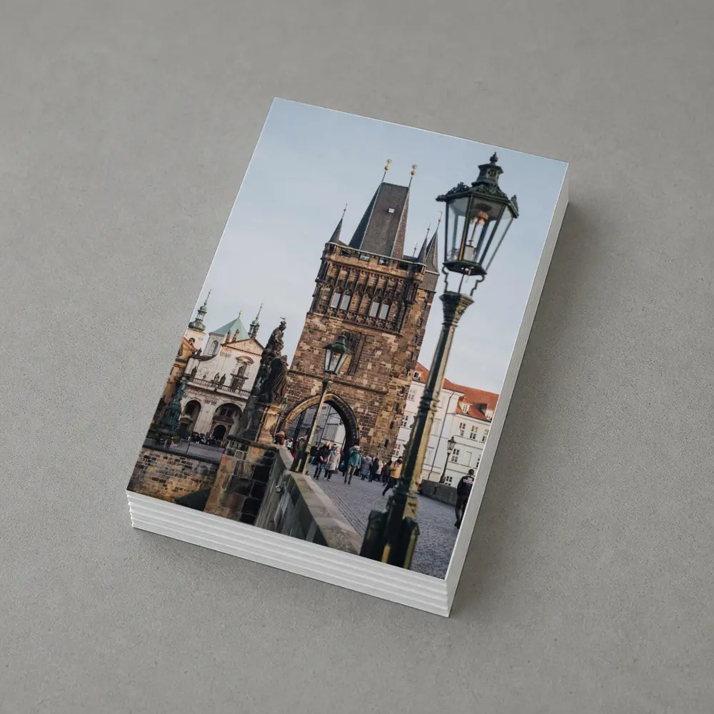Charles Bridge Tower Prague Old City – Postcards