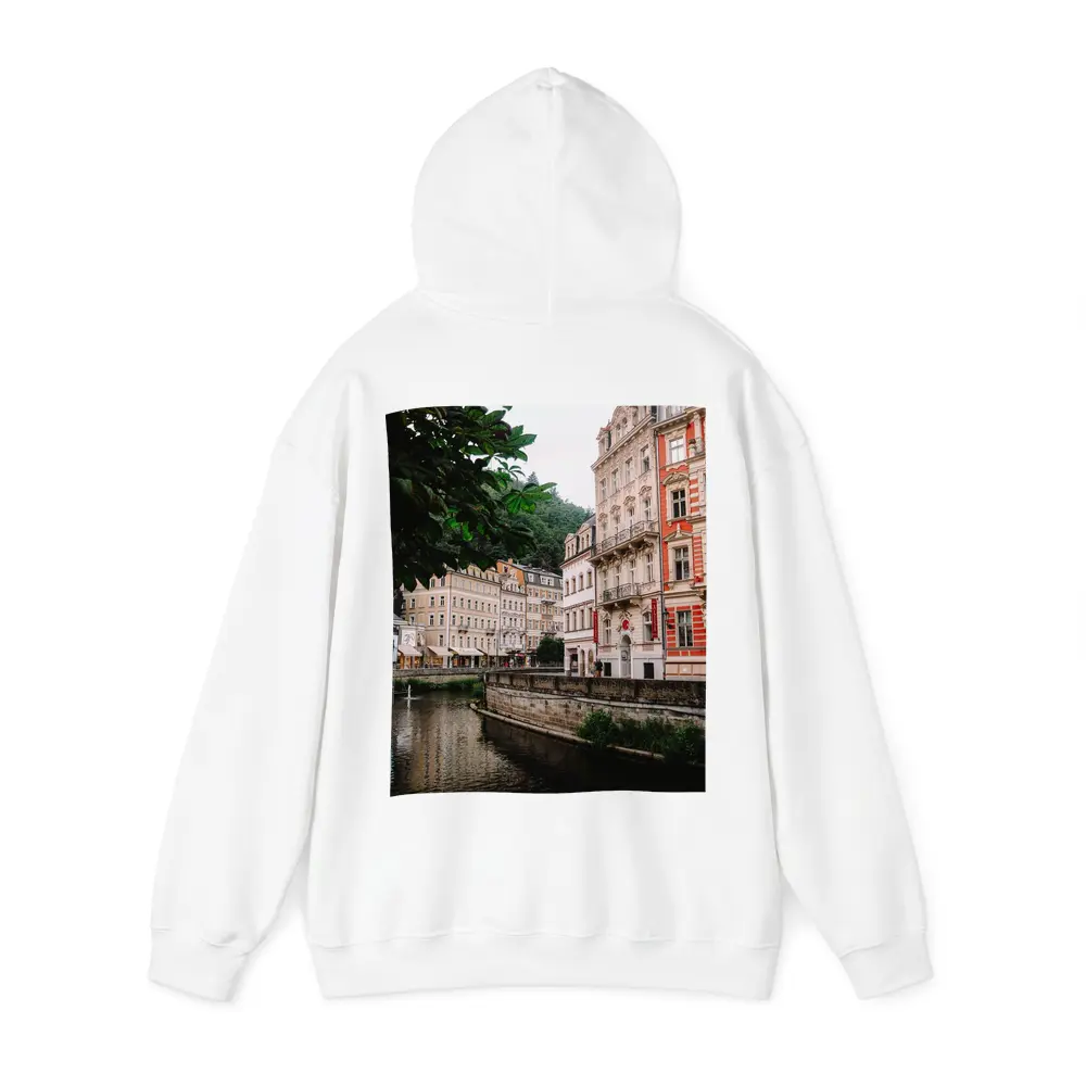 Karlovy Vary River Canal Historic Buildings – Hoodies