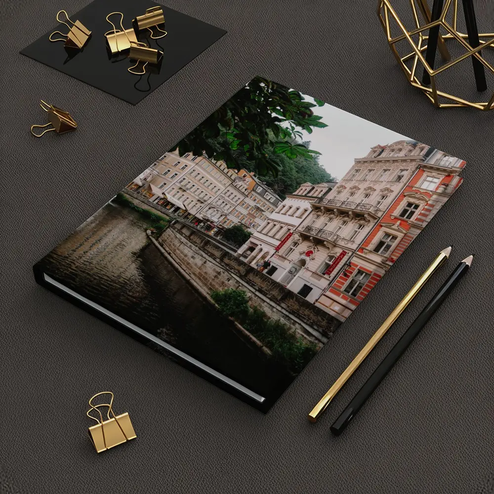 Karlovy Vary River Canal Historic Buildings – Notebooks