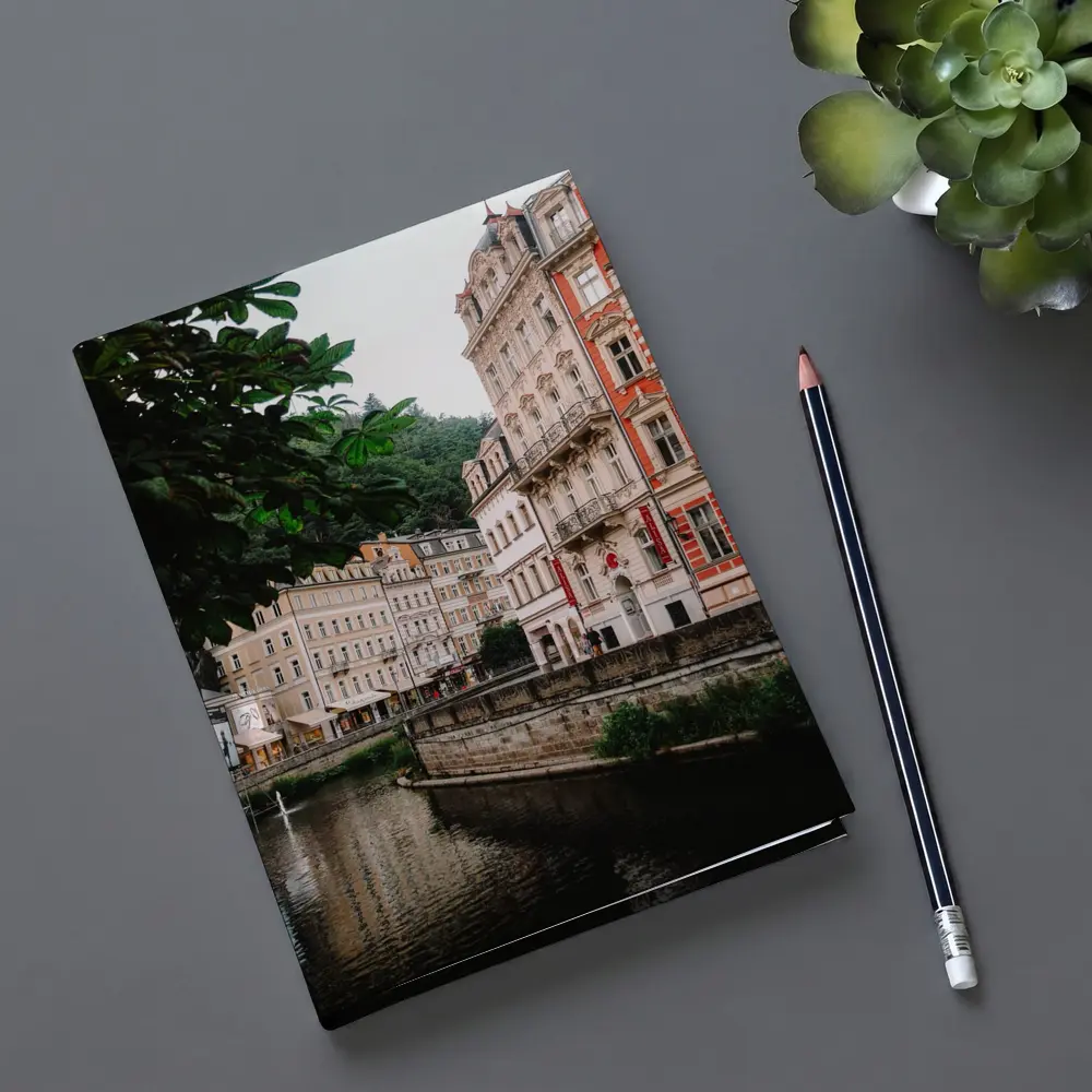 Karlovy Vary River Canal Historic Buildings – Notebooks