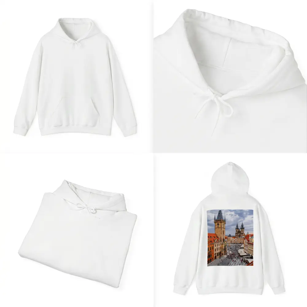 Prague Old Town Square Gothic Architecture – Hoodies