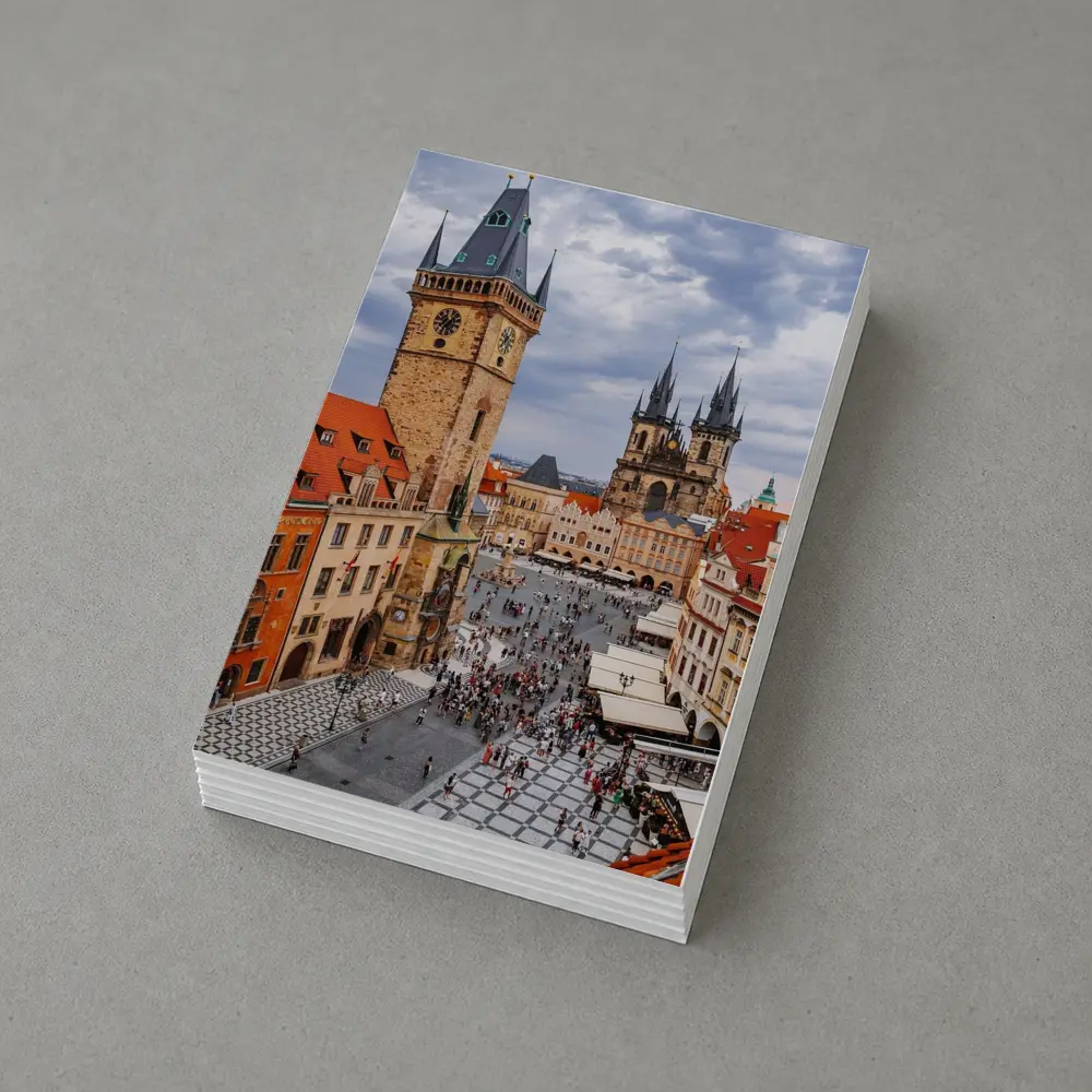 Prague Old Town Square Gothic Architecture – Postcards