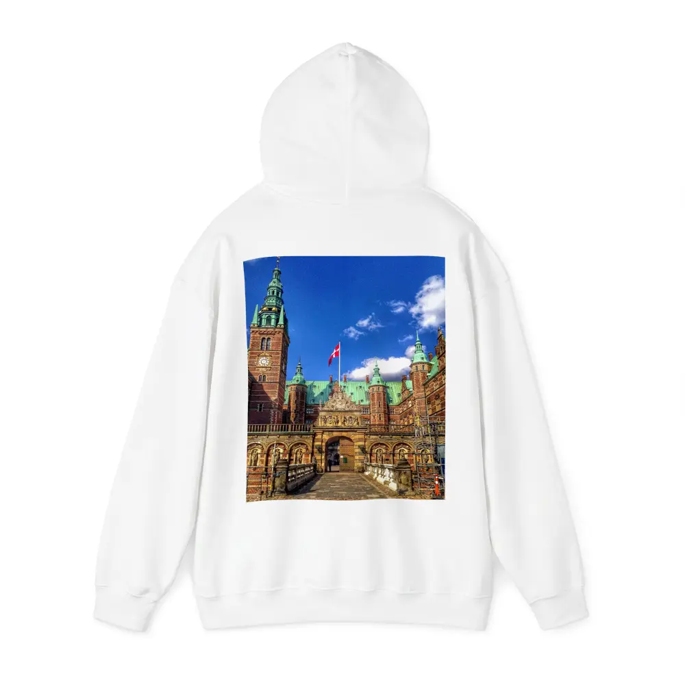 Frederiksborg Castle Copenhagen Denmark Blue Sky – Hoodies