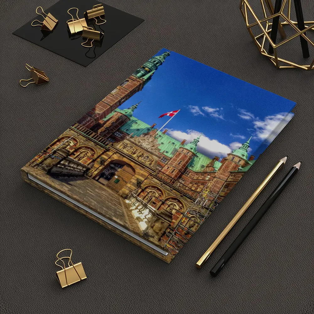 Frederiksborg Castle Copenhagen Denmark Blue Sky – Notebooks